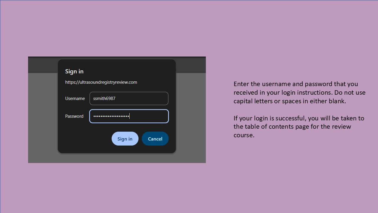 Login Instructions 4