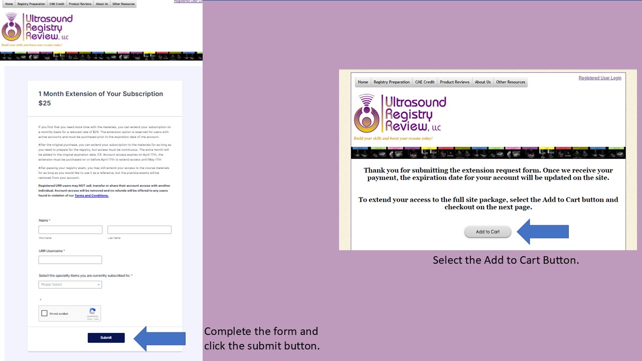 Extending your subscription 2