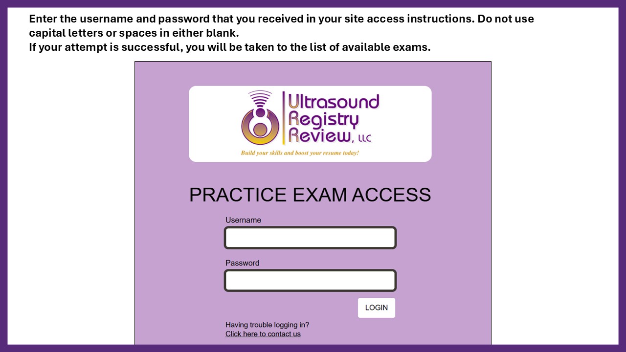 Login Instructions Step 6